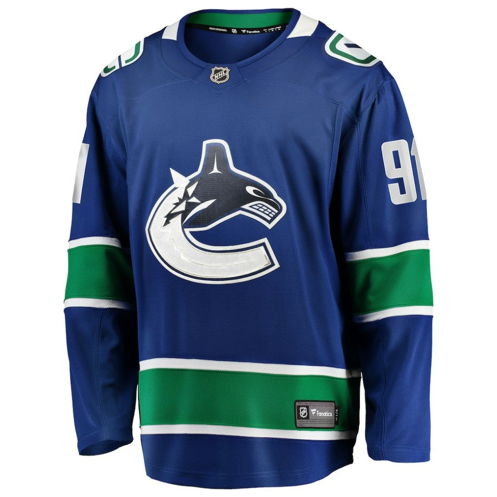 Evander Kane Vancouver Canucks Fanatics Home Breakaway Jersey Outlet