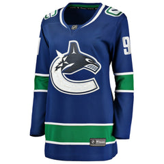 Evander Kane Vancouver Canucks Fanatics Women's Home Breakaway Player Jersey For Sale