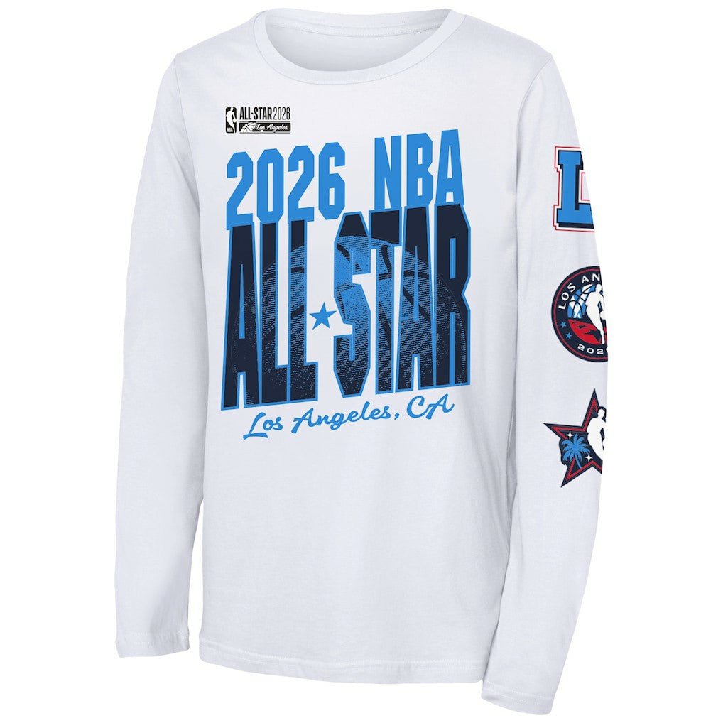 Outerstuff Youth 2026 NBA All-Star Game Long Sleeve T-Shirt New