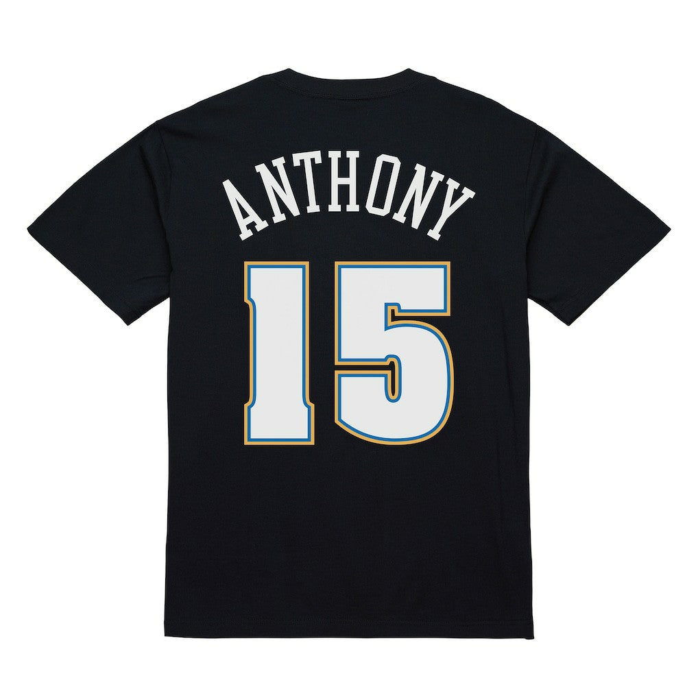 Carmelo Anthony Denver Nuggets Rookie Photo Name & Number T-Shirt sale Discount