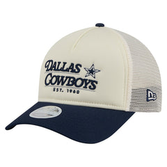 Dallas Cowboys New Era Women's Retro A-Frame 9FORTY Adjustable Hat