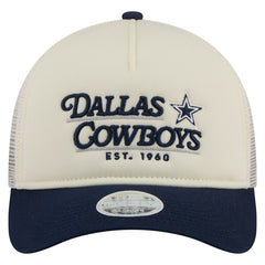 Dallas Cowboys New Era Women's Retro A-Frame 9FORTY Adjustable Hat