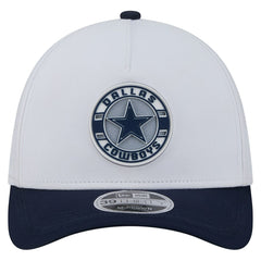 Dallas Cowboys New Era Patch 39THIRTY A-Frame M-Crown Perforated Flex Hat