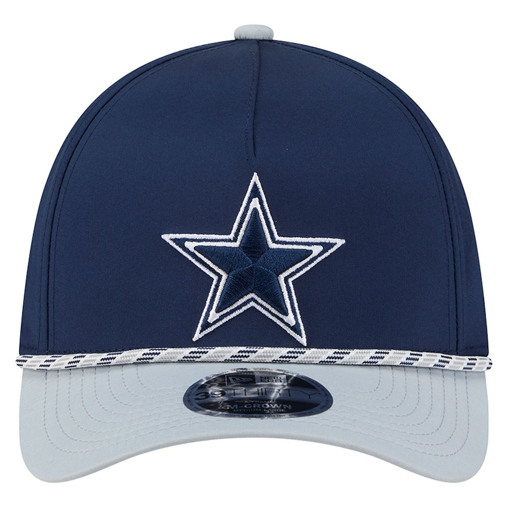 Dallas Cowboys  Rope M-Crown A-Frame 39THIRTY Flex Hat