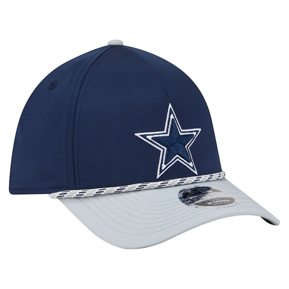 Dallas Cowboys  Rope M-Crown A-Frame 39THIRTY Flex Hat