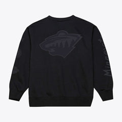 Minnesota Wild Mitchell & Ness Phantom Fleece Crew Neck Sweatshirt Sale