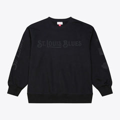 St. Louis Blues Mitchell & Ness Phantom Fleece Crew Neck Sweatshirt Online