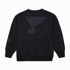 St. Louis Blues Mitchell & Ness Phantom Fleece Crew Neck Sweatshirt Online