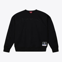 Detroit Red Wings Mitchell & Ness Unisex Phantom Fleece Crew Neck Sweatshirt For Sale