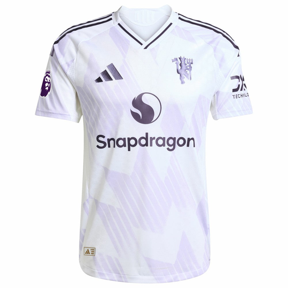 Amad Diallo Manchester United 2025/26 Away Player Jersey White - Adidas
