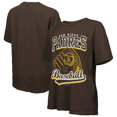San Diego Padres Majestic Threads Women's Oversized First Base T-Shirt | MLB For sale
