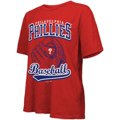 Philadelphia Phillies Majestic Threads Women's Oversized First Base T-Shirt | MLB Near me