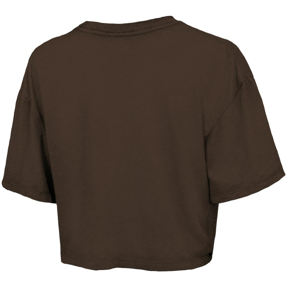 San Diego Padres Majestic Threads Women's Boxy Crop T-Shirt | MLB On Sale