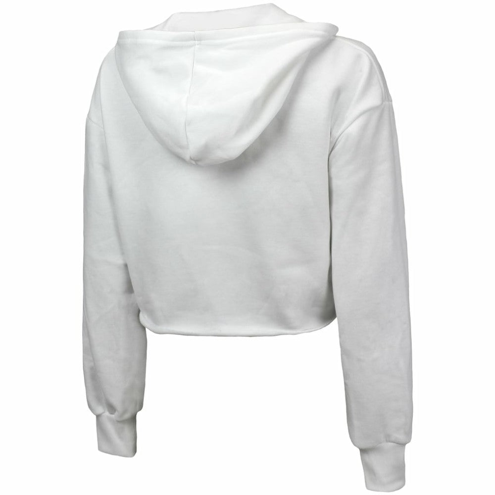 San Diego Padres Majestic Threads Women's Cropped Have A Field Day Tri-Blend Hoodie | MLB US