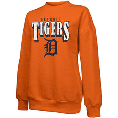 Detroit Tigers Majestic Threads Women's Bernard Classic Tri-Blend Sweatshirt | MLB Online