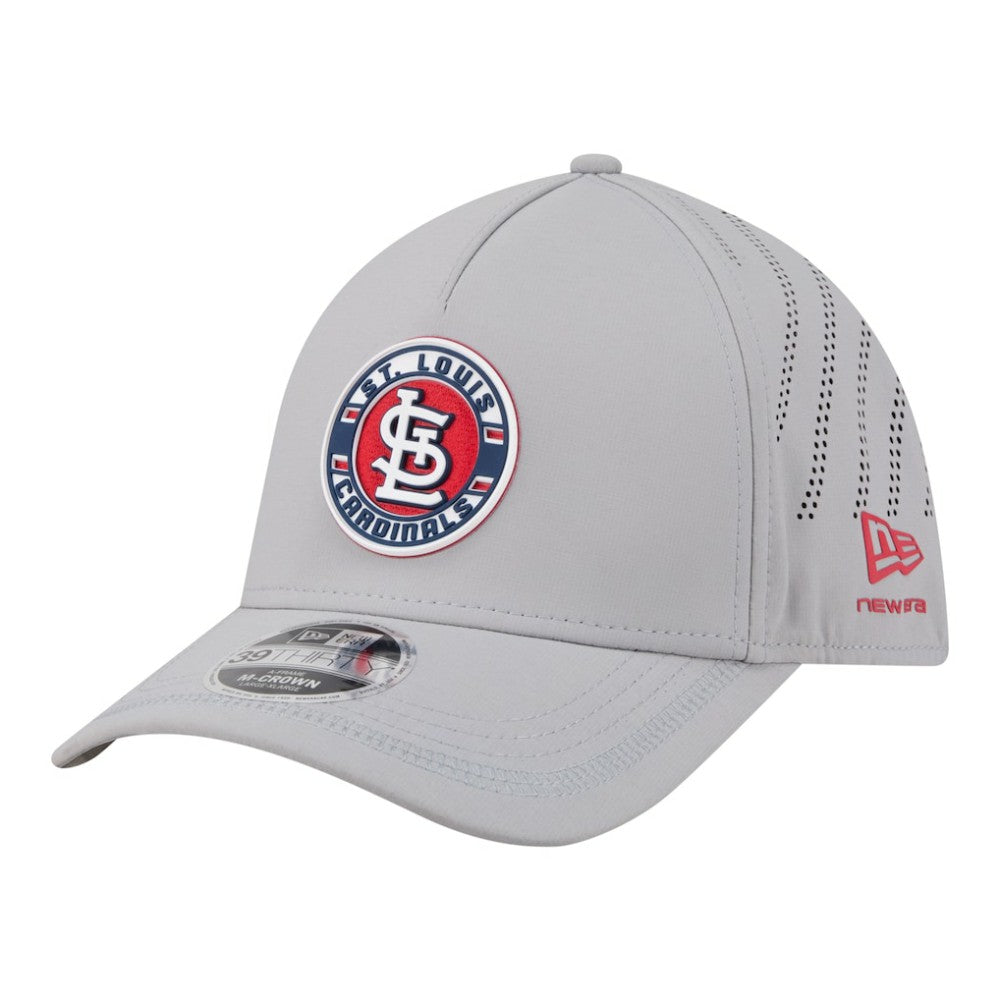 St. Louis Cardinals New Era Patch 39THIRTY A-Frame M-Crown Perforated Flex Hat | MLB Sale