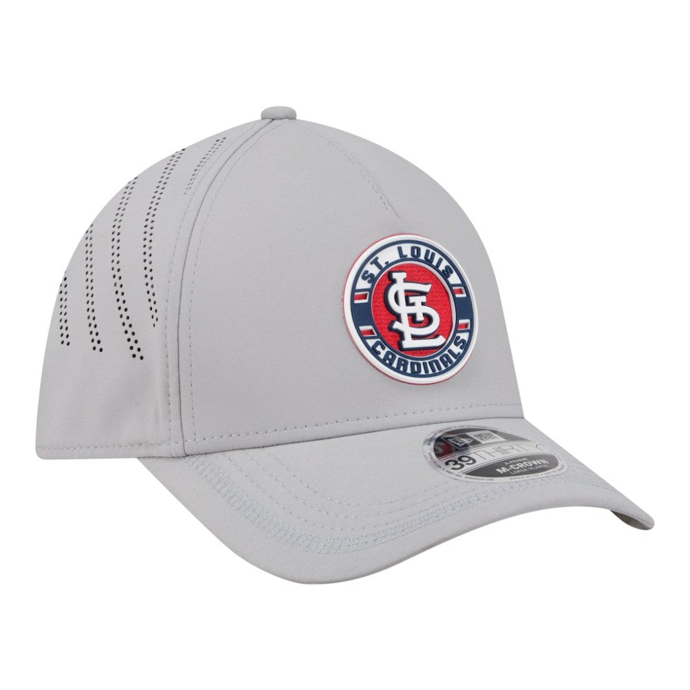 St. Louis Cardinals New Era Patch 39THIRTY A-Frame M-Crown Perforated Flex Hat | MLB Sale