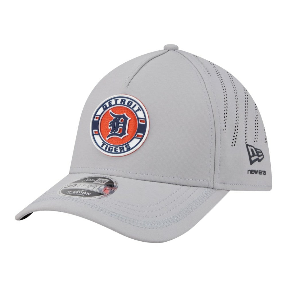 Detroit Tigers New Era Patch 39THIRTY A-Frame M-Crown Perforated Flex Hat | MLB Shop