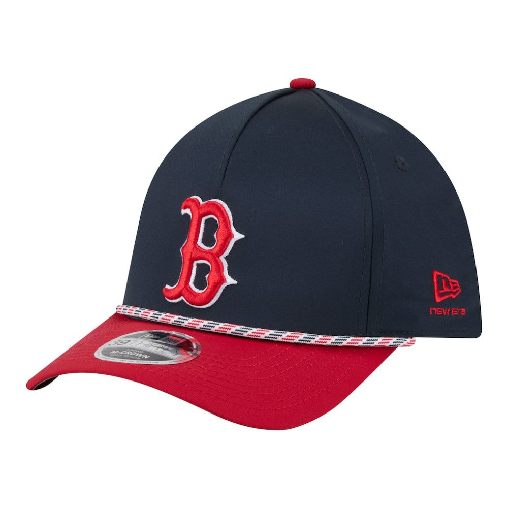 Boston Red Sox New Era Rope M-Crown A-Frame 39THIRTY Flex Hat | MLB New