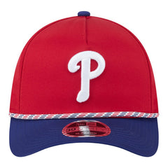 Philadelphia Phillies New Era Rope M-Crown A-Frame 39THIRTY Flex Hat | MLB New