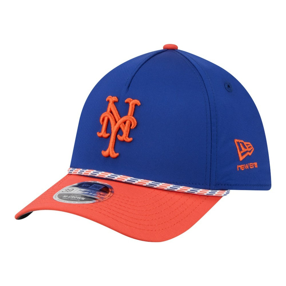 New York Mets New Era Rope M-Crown A-Frame 39THIRTY Flex Hat | MLB Near me