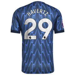 Kai Havertz Arsenal 2025/26 Away Player Jersey Blue - Adidas