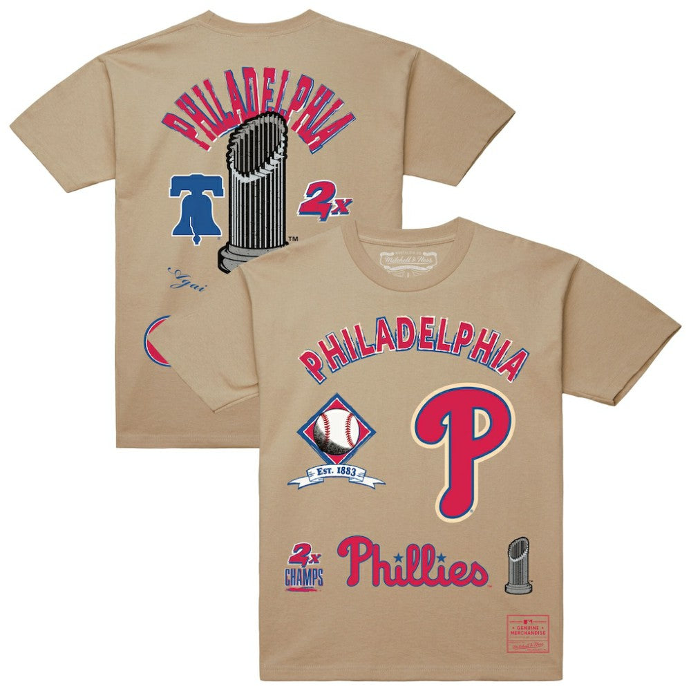 Philadelphia Phillies Mitchell & Ness Legacy Defined T-Shirt | MLB US