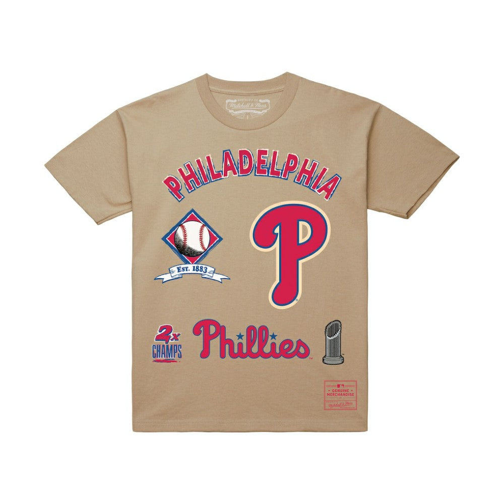Philadelphia Phillies Mitchell & Ness Legacy Defined T-Shirt | MLB US