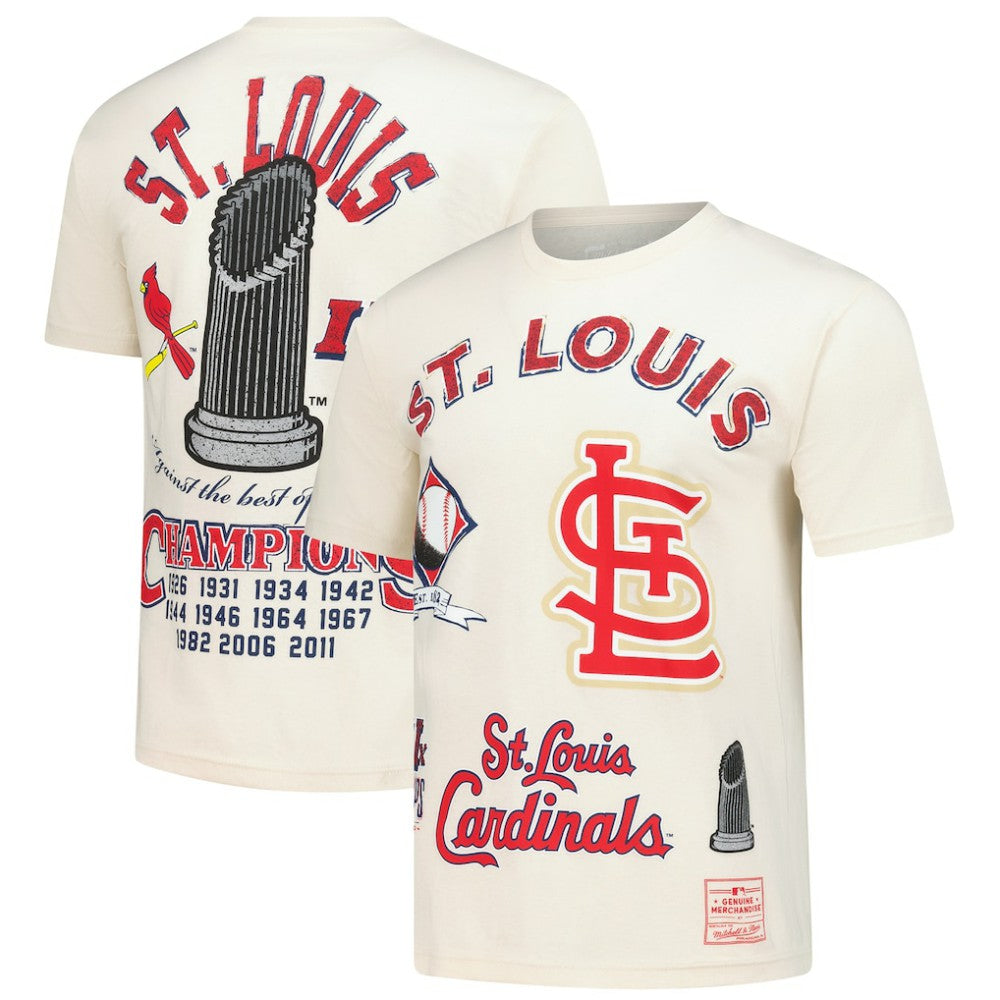 St. Louis Cardinals Mitchell & Ness Legacy Defined T-Shirt | MLB On Sale