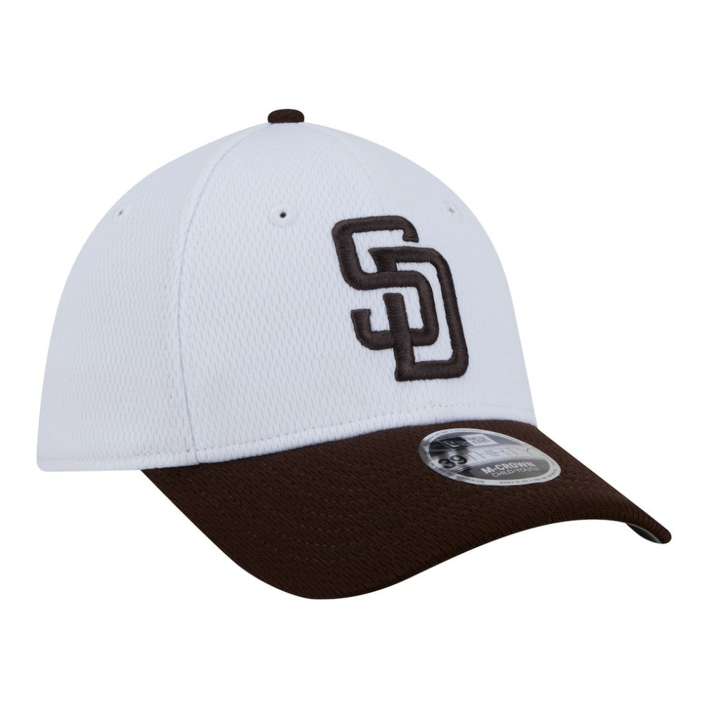 San Diego Padres New Era Youth Baseball 39THIRTY M-Crown Flex Hat | MLB For sale