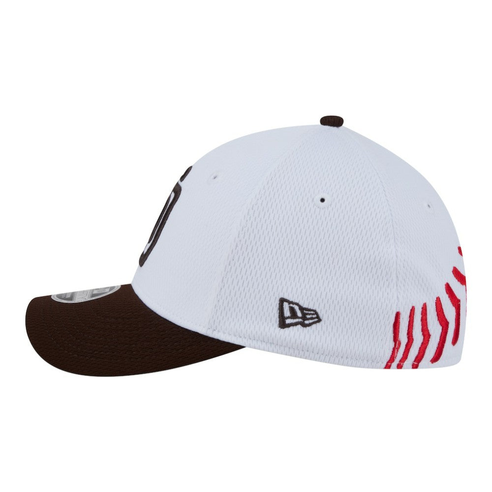San Diego Padres New Era Youth Baseball 39THIRTY M-Crown Flex Hat | MLB For sale