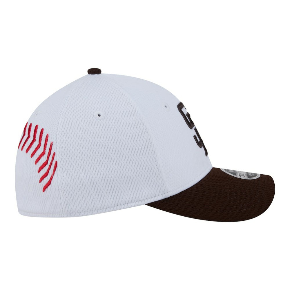 San Diego Padres New Era Youth Baseball 39THIRTY M-Crown Flex Hat | MLB For sale