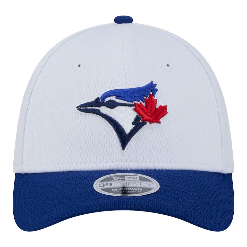 Toronto Blue Jays New Era Youth  Baseball 39THIRTY M-Crown Flex Hat | MLB Outlet