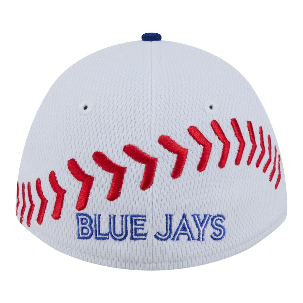 Toronto Blue Jays New Era Youth  Baseball 39THIRTY M-Crown Flex Hat | MLB Outlet