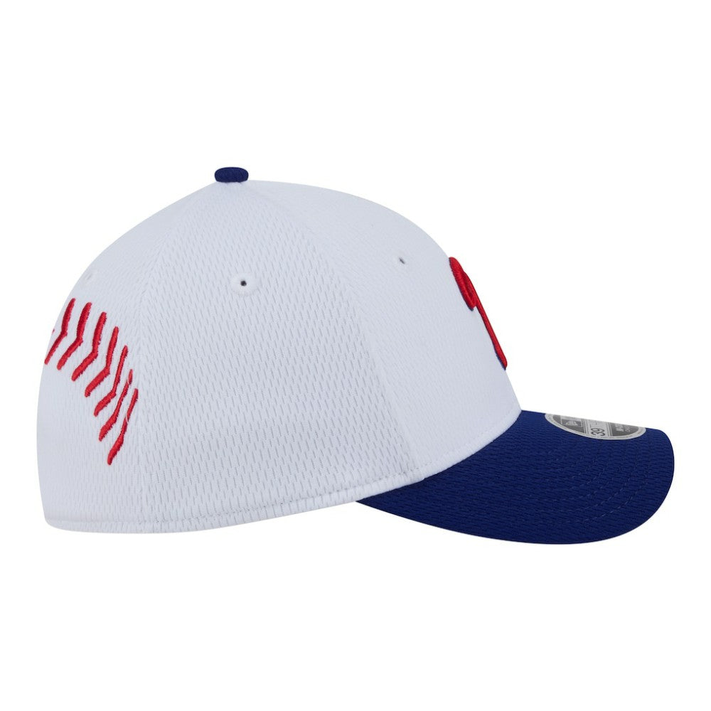 Philadelphia Phillies New Era Youth Baseball 39THIRTY M-Crown Flex Hat | MLB Sale