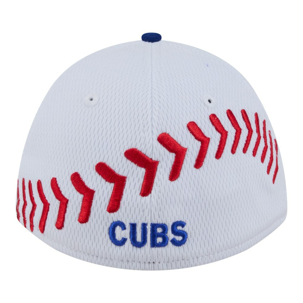 Chicago Cubs New Era Youth Baseball 39THIRTY M-Crown Flex Hat | MLB For sale