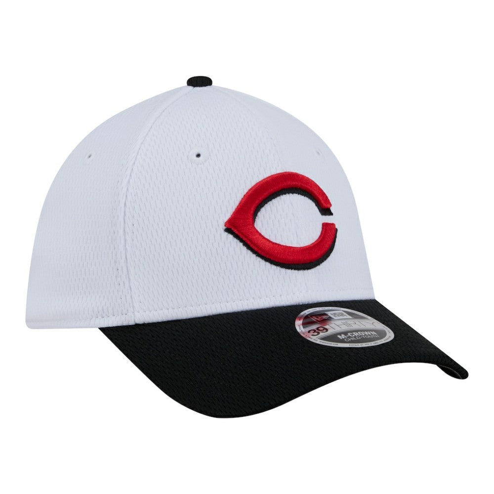 Cincinnati Reds New Era Youth Baseball 39THIRTY M-Crown Flex Hat | MLB On Sale