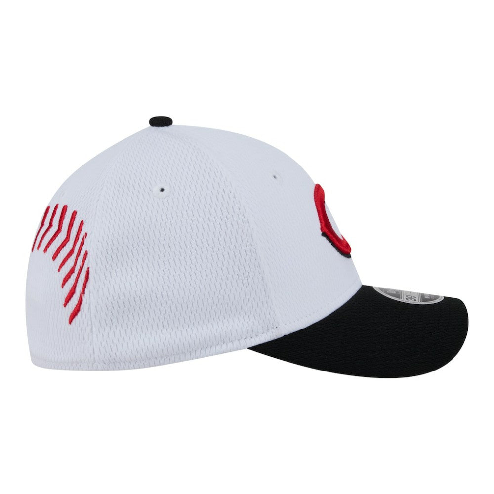 Cincinnati Reds New Era Youth Baseball 39THIRTY M-Crown Flex Hat | MLB On Sale