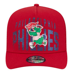 Philadelphia Phillies New Era Youth Logo Fade A-Frame 9FIFTY Snapback Hat | MLB Sale