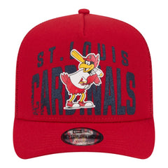 St. Louis Cardinals New Era Youth Logo Fade A-Frame 9FIFTY Snapback Hat | MLB Discount