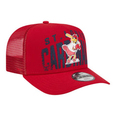 St. Louis Cardinals New Era Youth Logo Fade A-Frame 9FIFTY Snapback Hat | MLB Discount