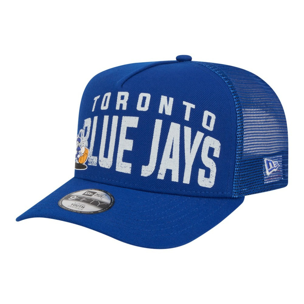 Toronto Blue Jays New Era Youth Logo Fade A-Frame 9FIFTY Snapback Hat | MLB Sale