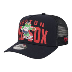 Boston Red Sox New Era Youth Logo Fade A-Frame 9FIFTY Snapback Hat | MLB New