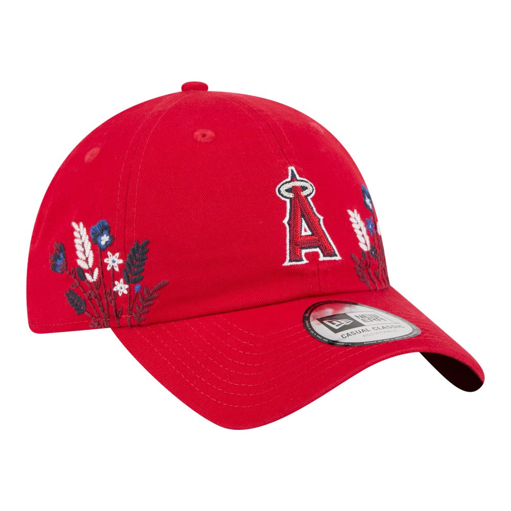 Los Angeles Angels New Era Women's Wildflower Casual Classic Adjustable Hat | MLB Outlet
