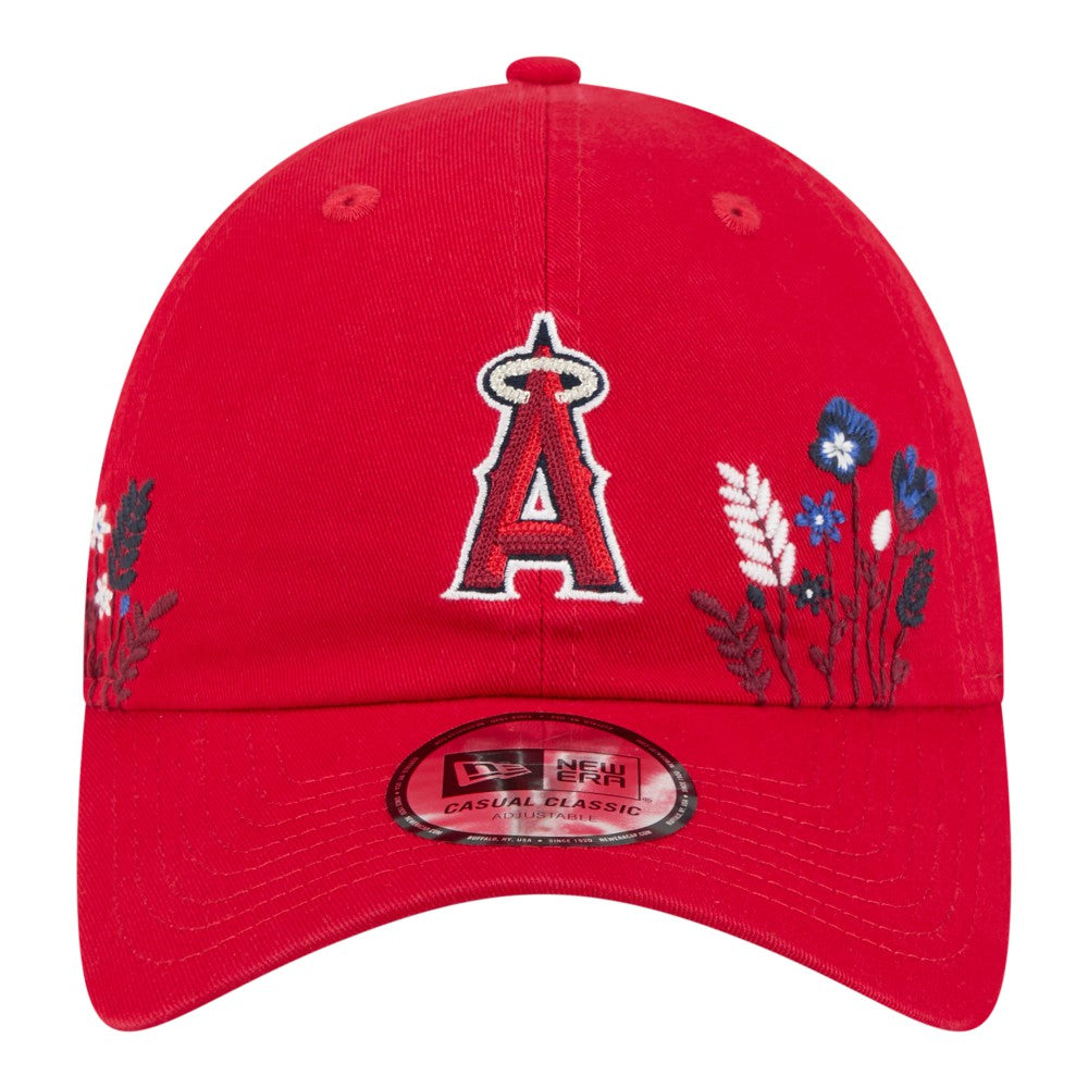 Los Angeles Angels New Era Women's Wildflower Casual Classic Adjustable Hat | MLB Outlet