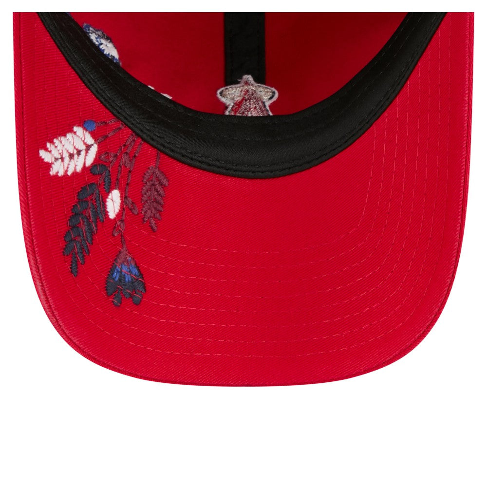Los Angeles Angels New Era Women's Wildflower Casual Classic Adjustable Hat | MLB Outlet