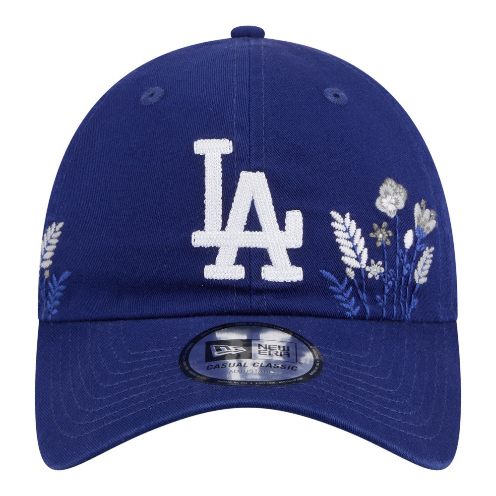 Los Angeles Dodgers New Era Women's Wildflower Casual Classic Adjustable Hat | MLB New