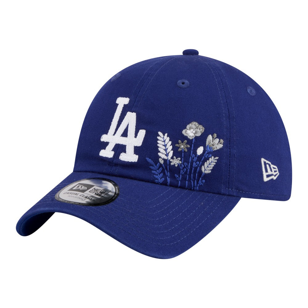 Los Angeles Dodgers New Era Women's Wildflower Casual Classic Adjustable Hat | MLB New
