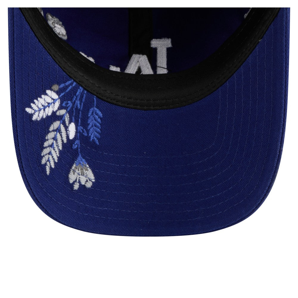 Los Angeles Dodgers New Era Women's Wildflower Casual Classic Adjustable Hat | MLB New
