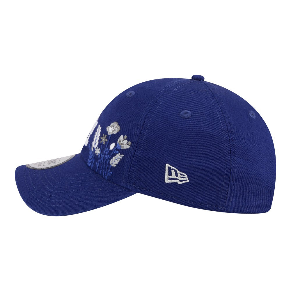 Los Angeles Dodgers New Era Women's Wildflower Casual Classic Adjustable Hat | MLB New